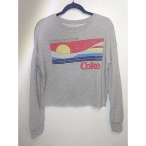 Coca Cola Long Sleeve Top Sz XS